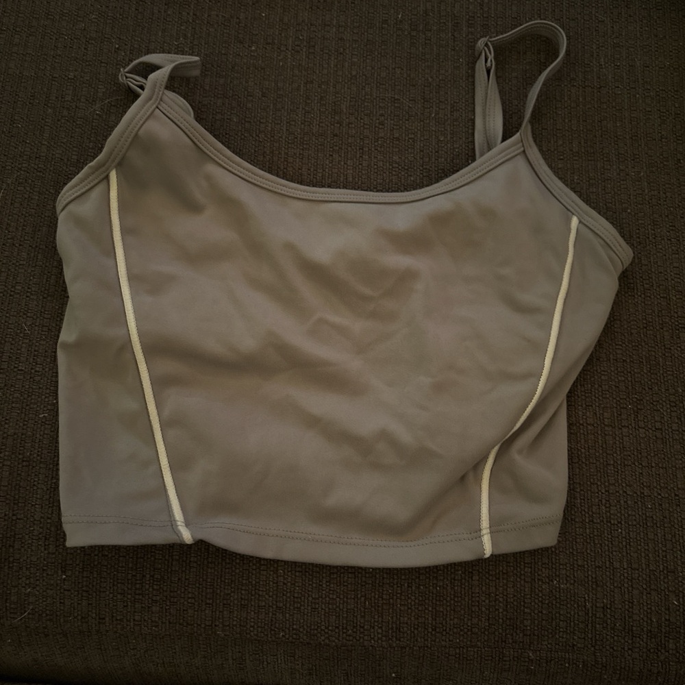 Elegant Gray Camisole Top